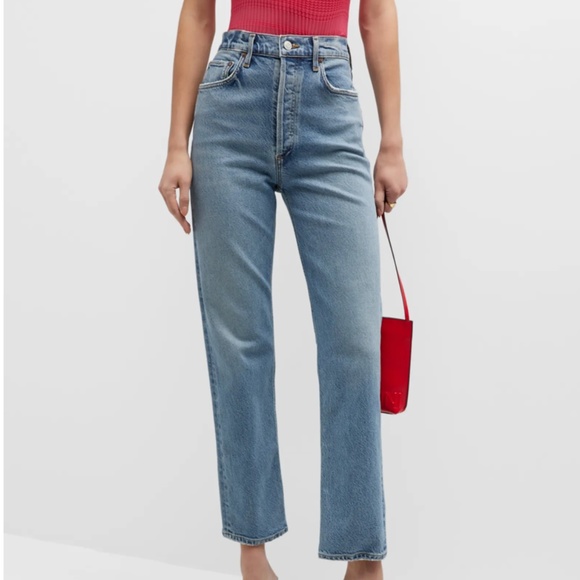 Agolde Denim - NWT $218 AGOLDE Stovepipe High Rise Straight Jeans in Helm - sizes 25 and 28!